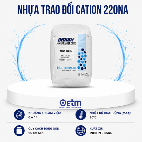Nhựa trao đổi cation 220NA